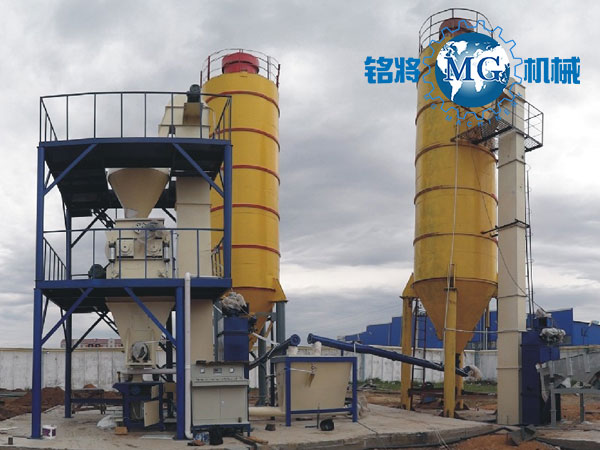 干粉砂漿混合設備混合機為何會出現出料誤差大現象呢？