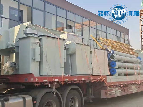 陜西西安定制犁刀混合機成套設備發貨！